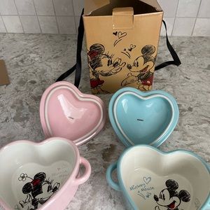 Disney Minnie & Mickey Mini Casserole Set from Japan